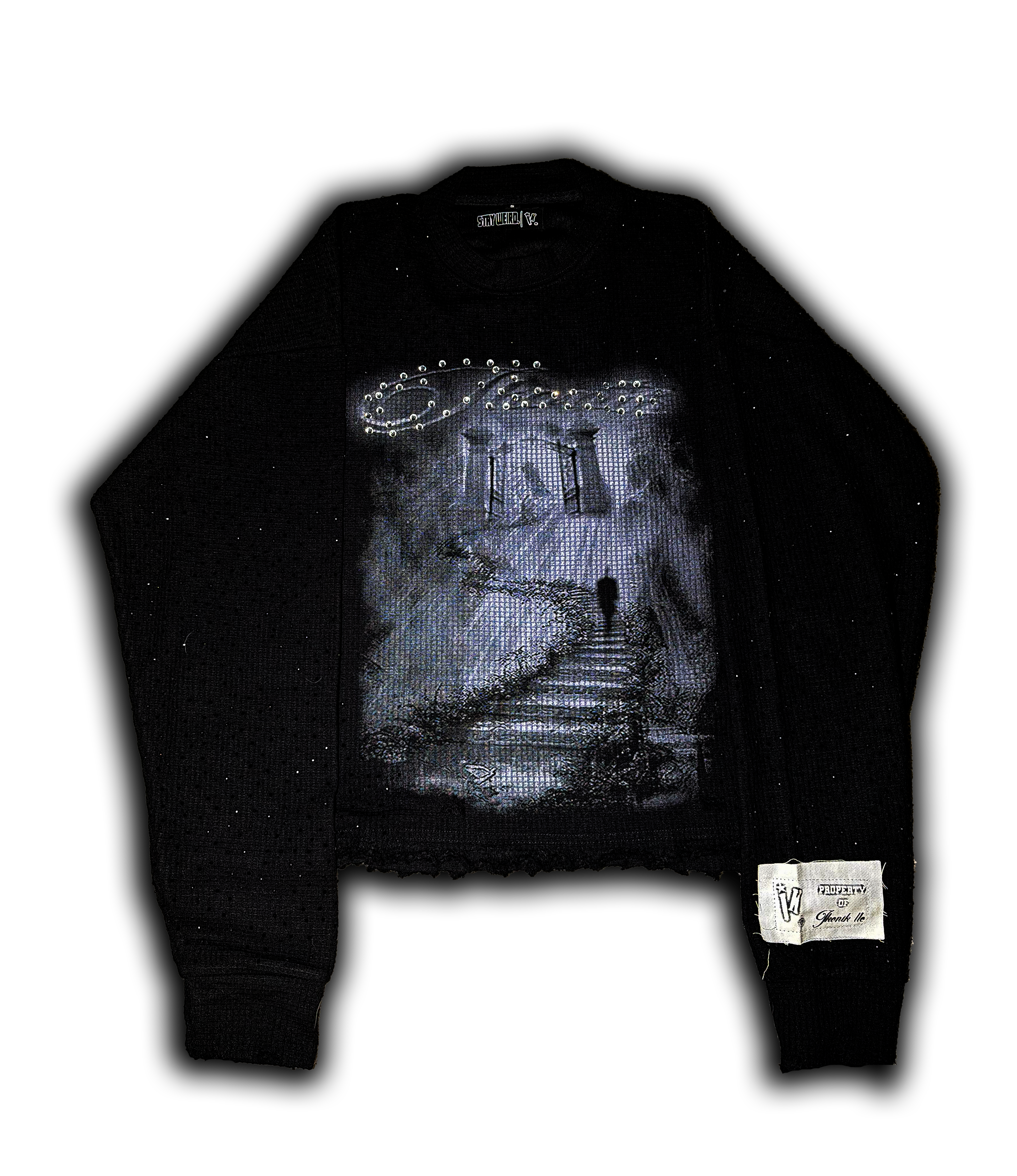 Black "STAIRWAY2HEAVEN" thermal