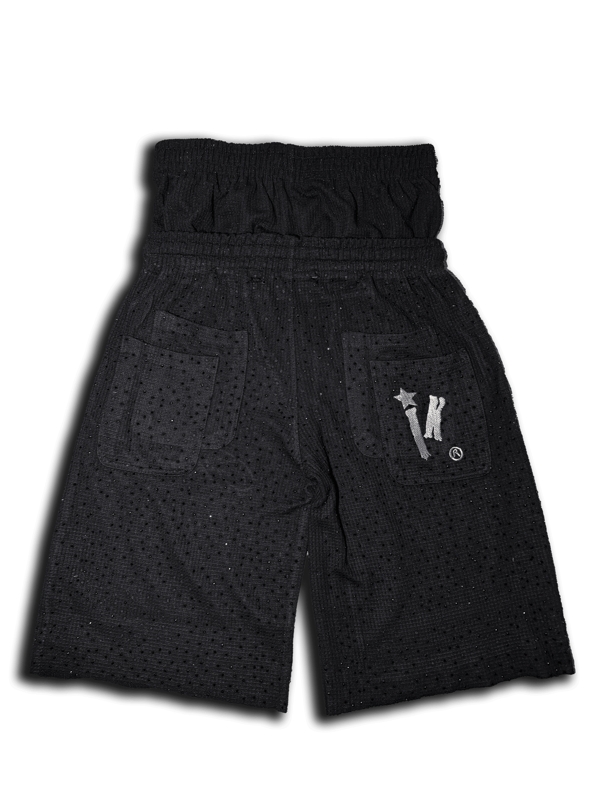 Black "STAIRWAY2HEAVEN" Shorts IKONIK