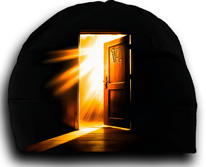 ENLIGHTENED skull cap