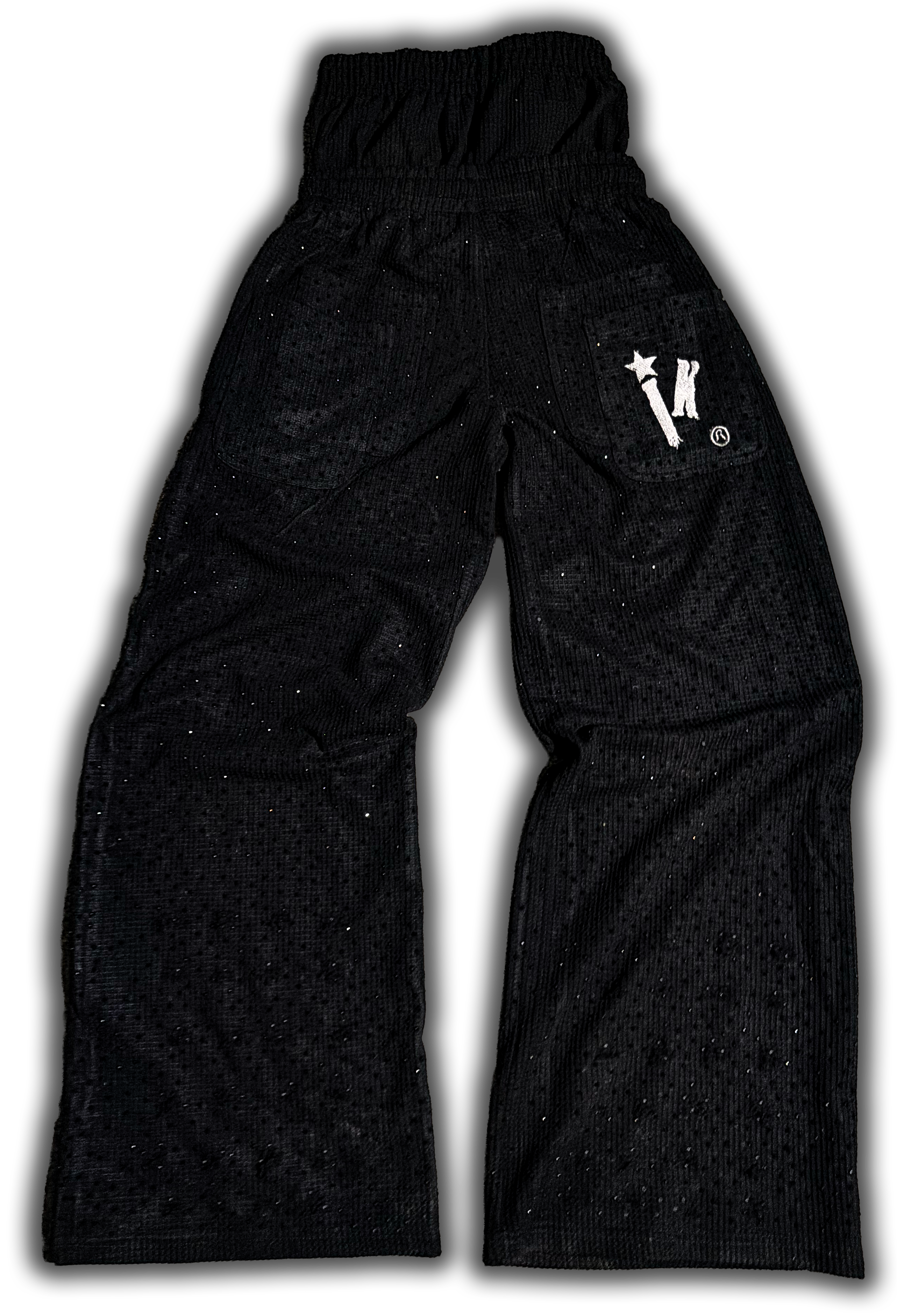 Black "STAIRWAY2HEAVEN" Pants