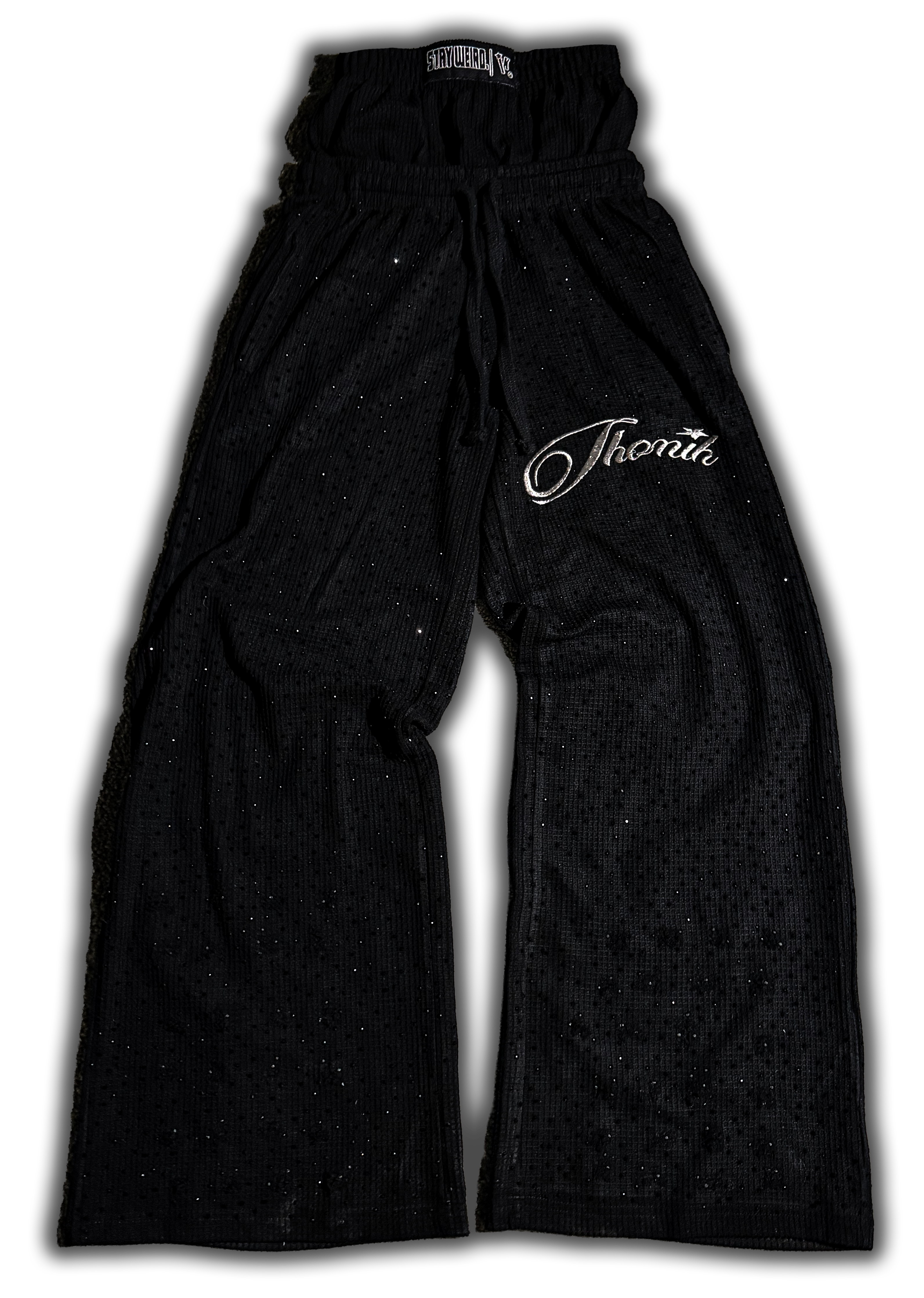 Black "STAIRWAY2HEAVEN" Pants